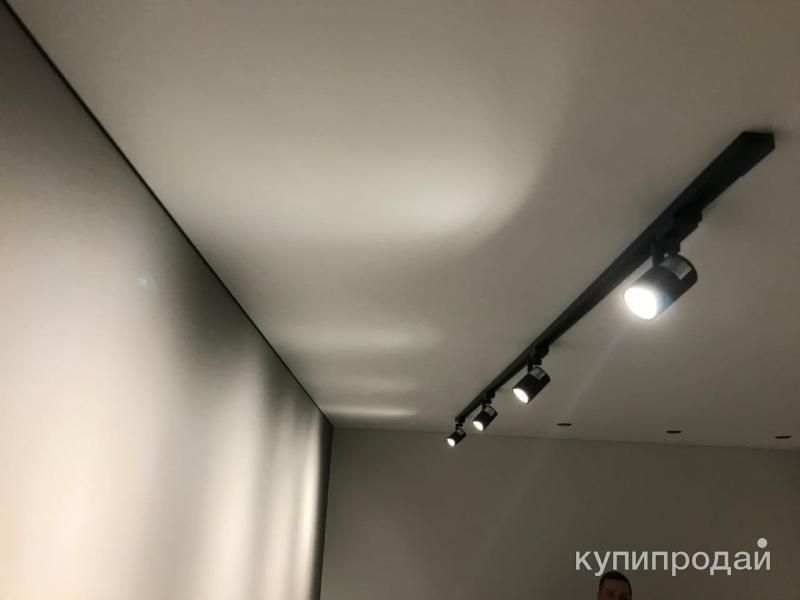 Сатиновые натяжные потолки под ключ в Омске