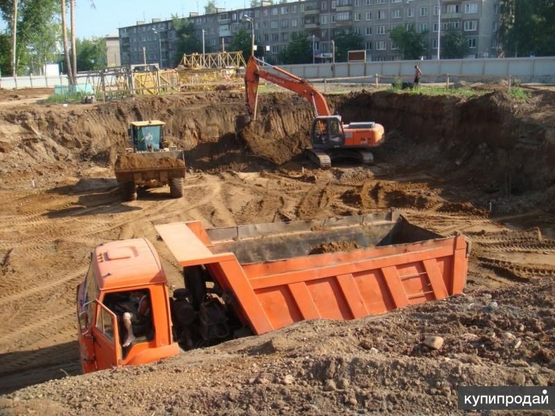 Разработка котлованов, рытье траншей, ям в Челябинске