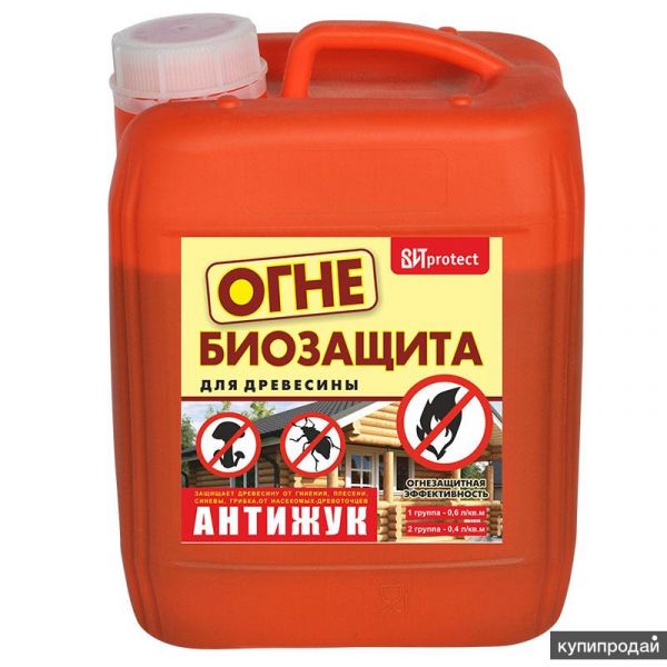 Огнебиозащитный состав ВИТ protect 10 л в Краснодаре