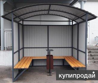 Павильон для курения. Курилка в Курске