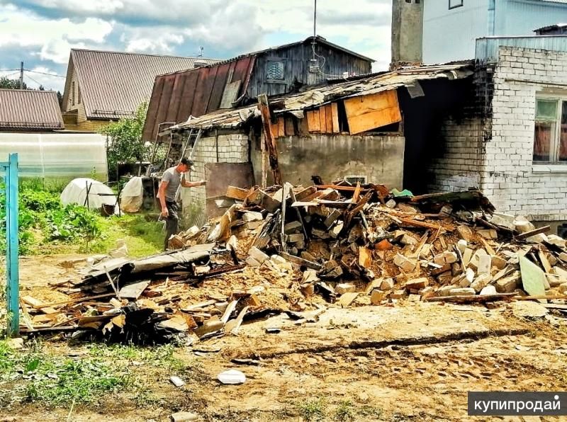 Демонтаж любых строений в Казани