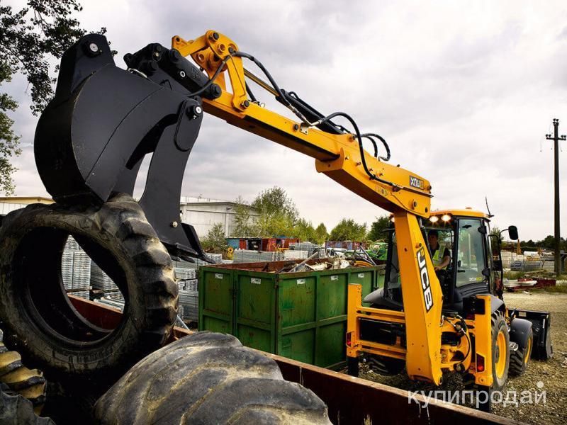 Аренда экскаватора погрузчика услуги трактора JCB в Красноярске