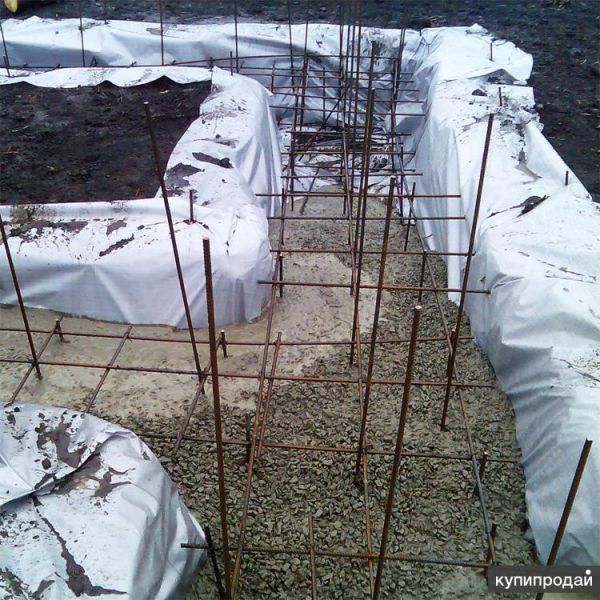 Геотекстиль дорнит под щебень газоны, трубопровод, джут, шканты в Новосибирске