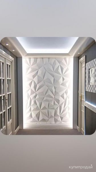 3D панели 50х50, 30х30,245х60 х10мм в Красногорске