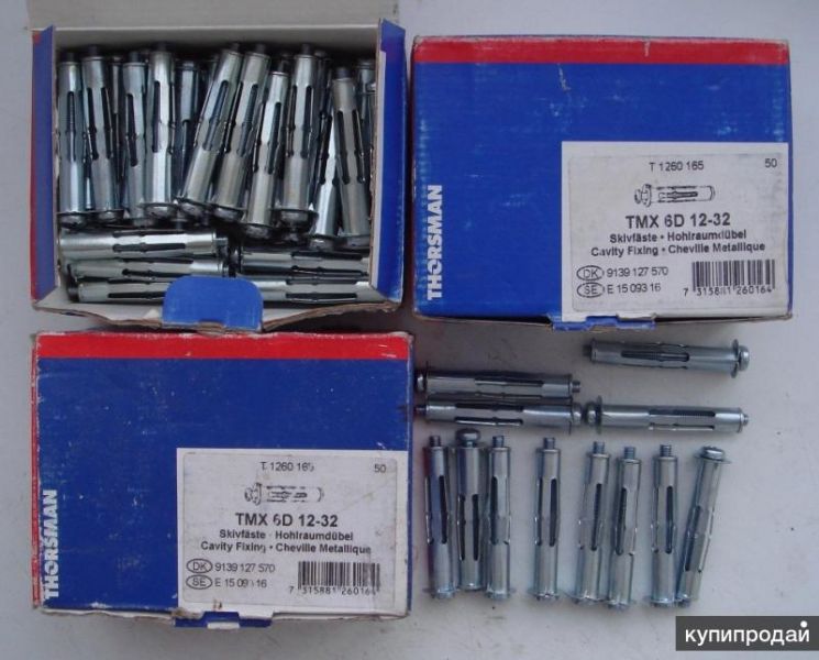 Дюбель анкерный Молли TMX 6D 12-32. Thorsman в Уфе