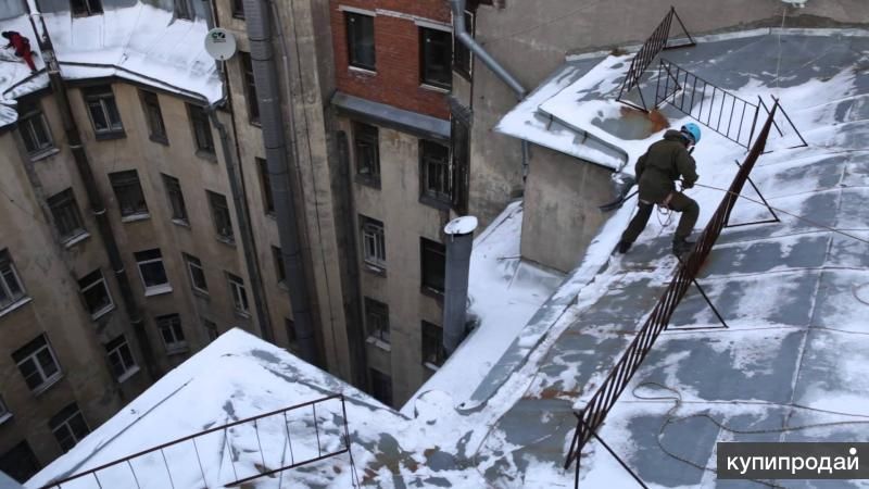 Уборка снега в Новосибирске