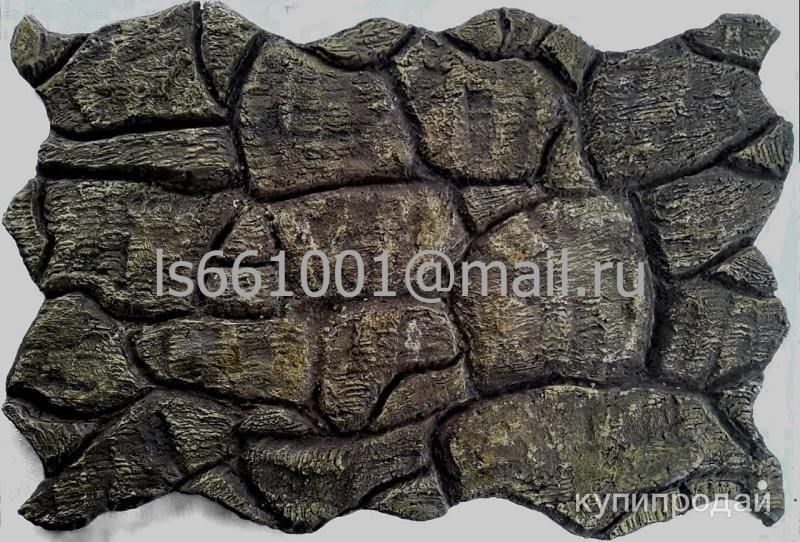 3d панели скала из гипса, панели под камень для внутренней отделки в Екатеринбурге
