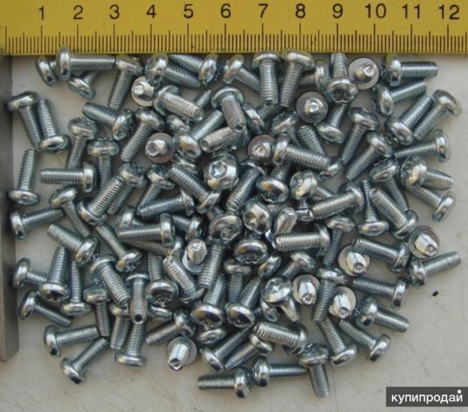 Винт М6×14, шлиц звездочка Torx в Уфе