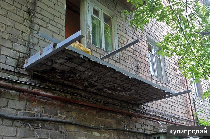 Ремонт балконных плит в Новосибирске