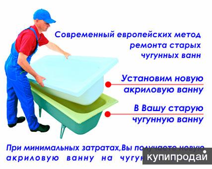 Реставрация ванн Анжеро-Судженске в Анжеро-Судженске