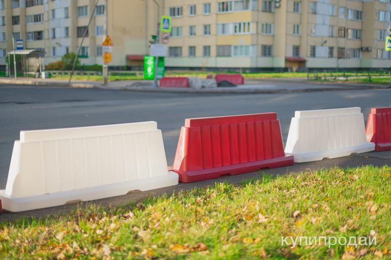 Пластиковый дорожный барьер в Казани