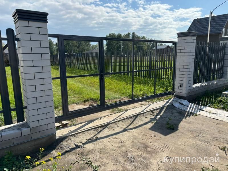 Навесы, заборы, ворота, металлоконструкции в Новосибирске