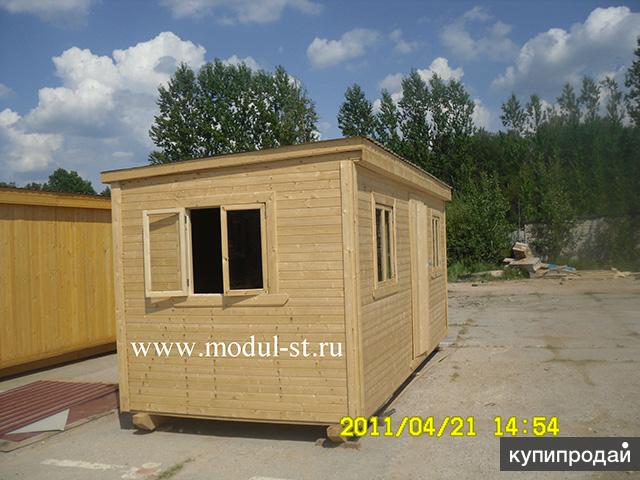 Бытовки деревянные дачные в Москве