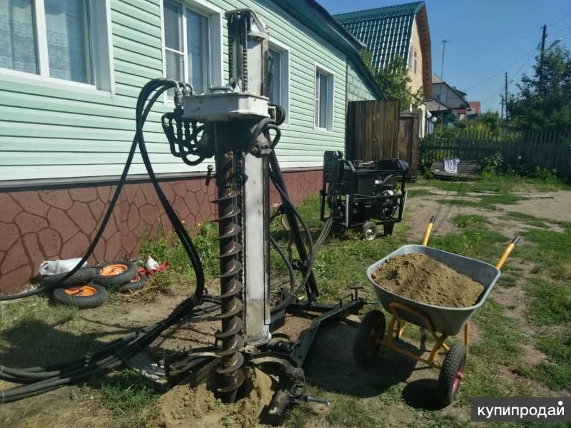 Бурение скважин на воду, Самый чистый метод  бурения в Красноярске