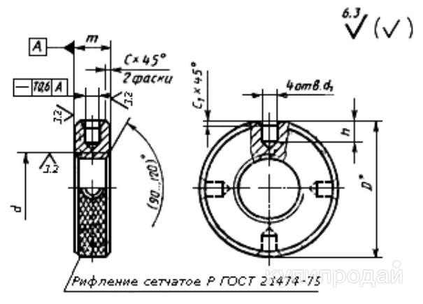 Гайки круглые по гост 8381 – 73 в Таганроге