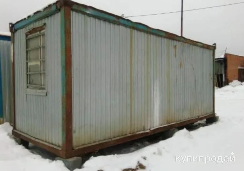 Бытовка зимняя 100мм утепление, тамбур в Нижнем Новгороде
