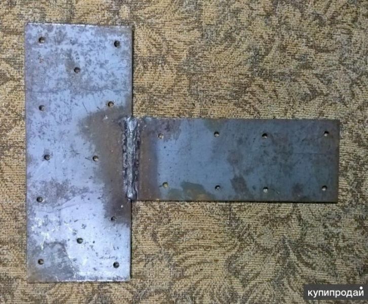 КРЕПЛЕНИЕ Т-образное металлическое, толщина 3мм, длина 31см, высота 25см, 6 штук в Екатеринбурге