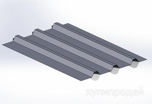 Гофрированные листы 1200x60x3х400 ГОСТ 9234-74 от завода СТиВ в Москве