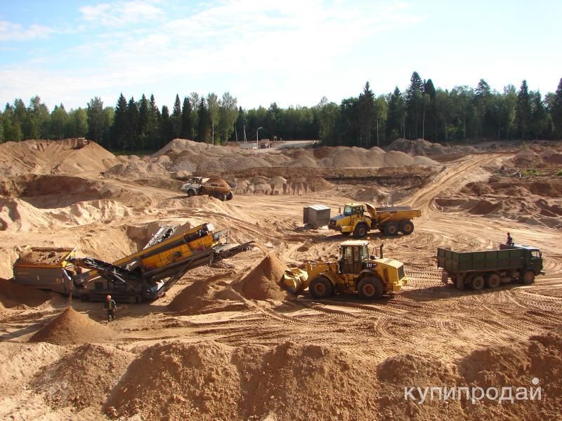 Щебень, песок, ГПС, Отсев, песок 0-5, булыга в Горячем Ключе