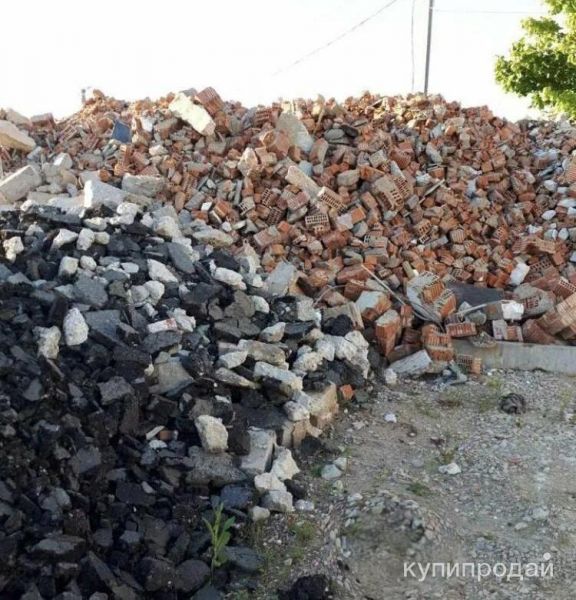 Приму бой кирпича и бетона, скол асфальта для отсыпки участка в Солнечногорске