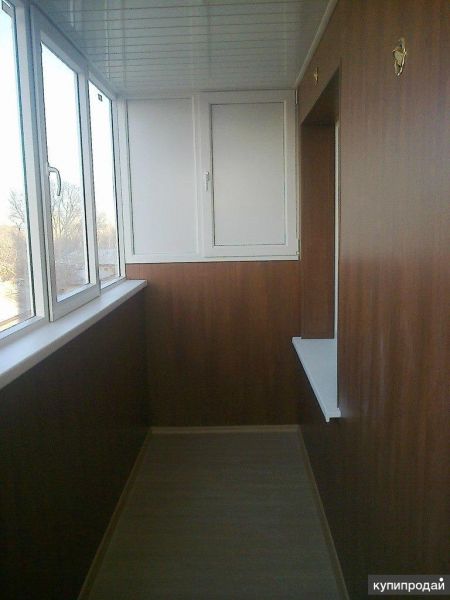 отделка балконов ламинатом в Краснодаре