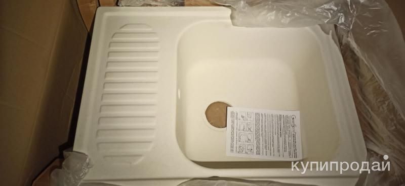 Новая мойка Кухонная мойка 65х50х20 врезная GreenStone GRS-13-331 в Уфе