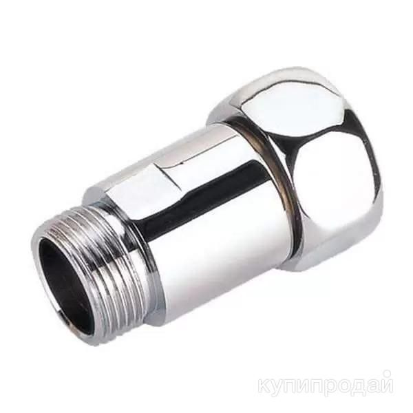Американка пара для полотенцесушителя прямые 1″х1″ ВР-НР хромированные Набережные Челны