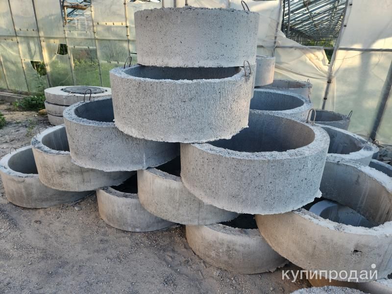 Кольцо КС 7.3. Добор, горловина колодца под люк. Купить в Симферополе в Симферополе