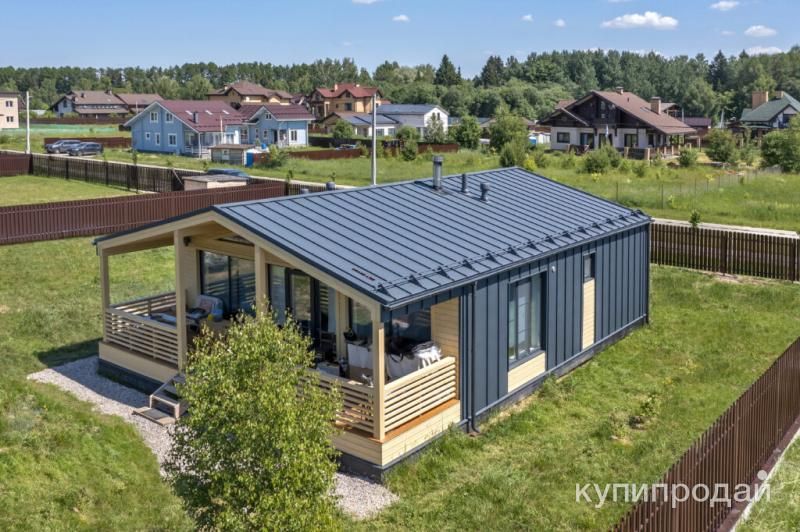 Строительство. Каркасный дом Барнхаус 12 Х 8  под ключ. в Талдоме