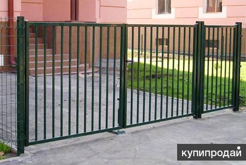 Садовые металлические ворота с бесплатной доставкой в Казани