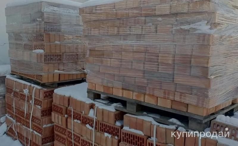 Кирпич облицовочный, Красный в Омске