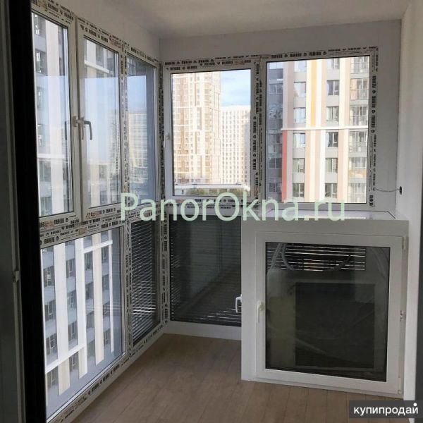 Остекление и отделка балконов и лоджий под ключ в Москве