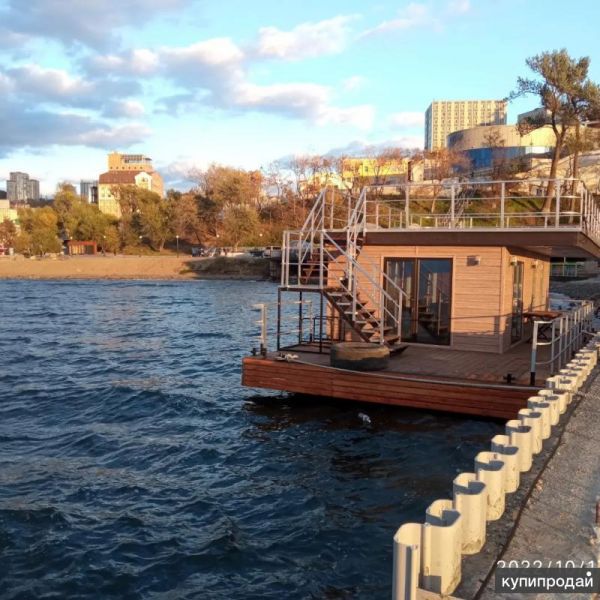 Плавучая баня на воде купить в Владивостоке
