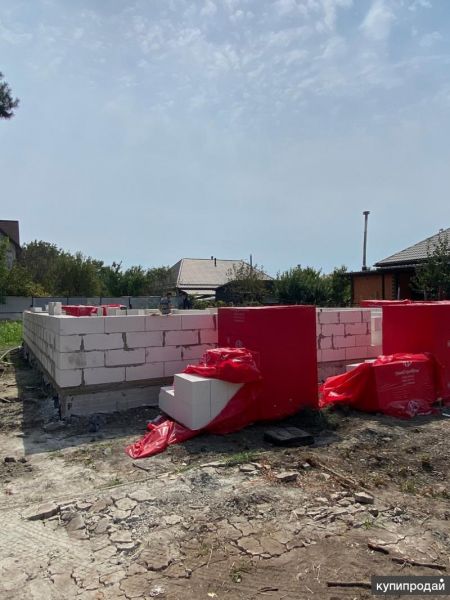 Кладка Газоблока в Краснодаре