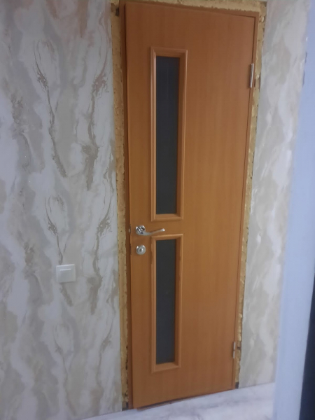 Двери межкомнатные на 60 и 90 б/у по 500 руб..