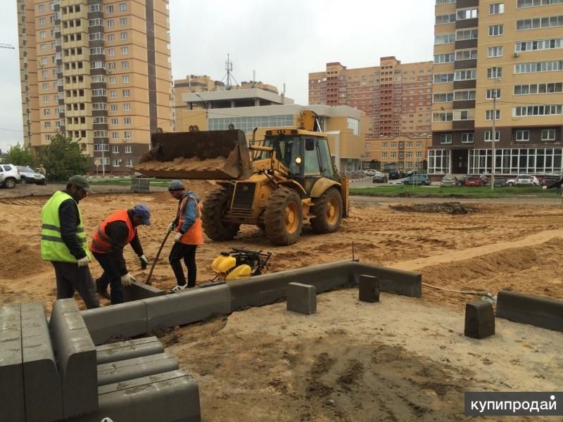 Устройство основания из песка в Москве