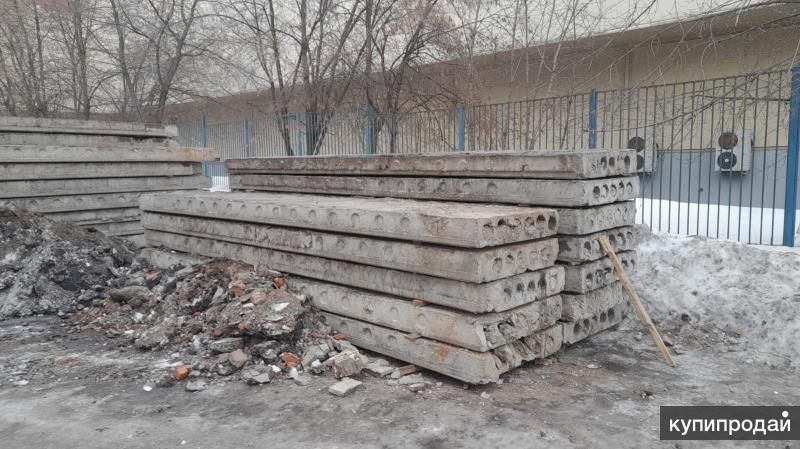 Плиты перекрытия ПК 58-12 пустотные бу. в Москве