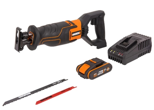 Сабельная аккумуляторная пила WORX WX500. новая. 9000. Ссылка на авито..