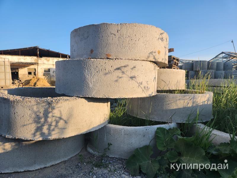 Кольцо КС 10.3, диам 1 метр доборное в колодец, Купить в Симферополе, цена с НДС в Симферополе