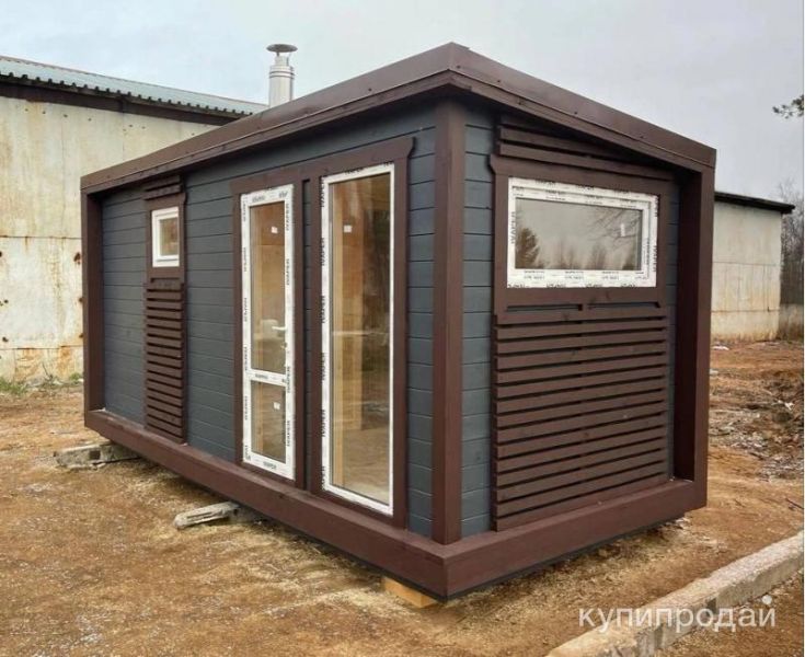 Модульные каркасные бани в Хабаровске