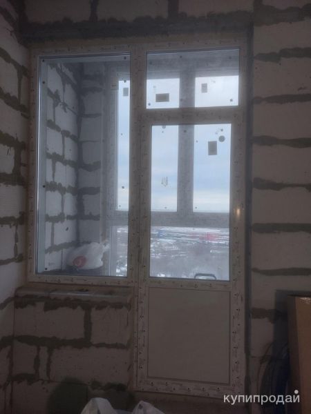 Дверь пластиковый со стеклом бу в Люберцах