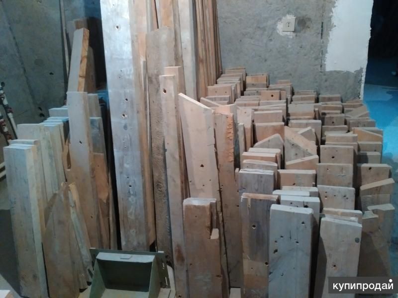 Продам доску б/у с опалубки 150*50 мм куски разной длиной 50 см, 60 см, 70 см., в Симферополе