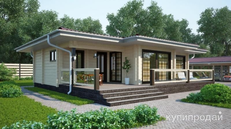Дома из клееного бруса под ключ от производителя в Екатеринбурге