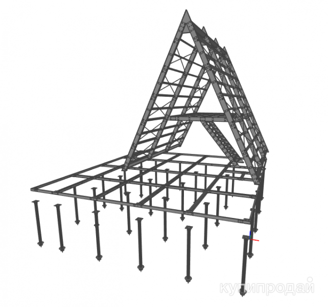 A frame металлический-Конструктор для взрослых ЛСТК в Новосибирске