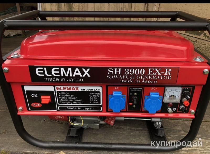 Бензогенератор Elemax CH 3900 EX-R в Москве