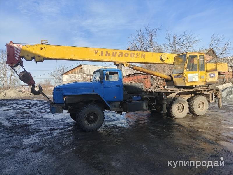 Услуги автокрана 25 т в Ялуторовске