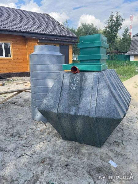 Септик из пластика без откачки в Тюмени