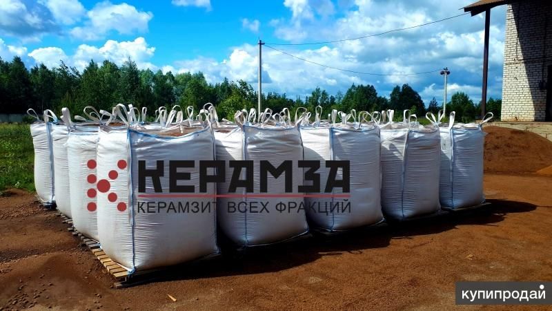 Керамзит в биг-бегах в Нижнем Новгороде в Нижнем Новгороде