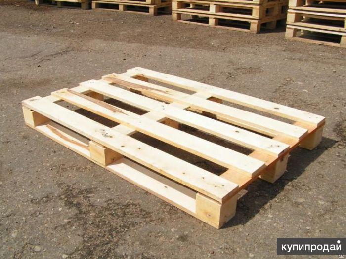Поддон плоский четырехзаходный деревянный поддон 800х1200 в Подольске
