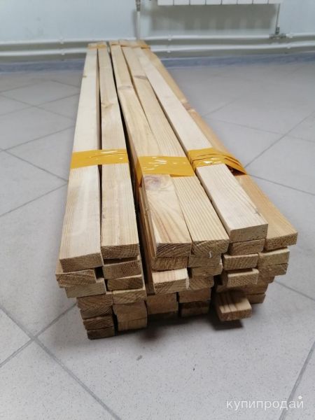 Брусок деревянный 20х40х1500 в Екатеринбурге